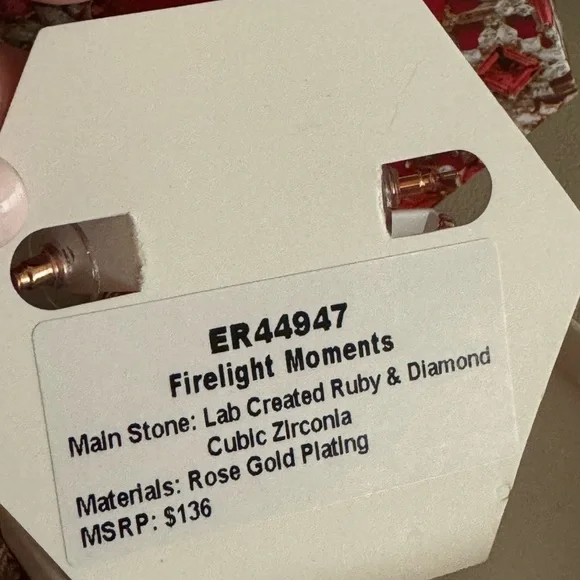 🚫SOLD 🚫---- Firelight Moments Earrings ✨❤️ - Picture 2 of 4